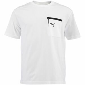Puma OPEN ROAP TEE Pánske tričko, biela, veľkosť XL