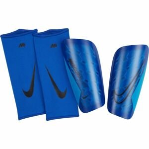 Nike MERCURIAL LITE Chrániče holení, modrá, veľkosť L