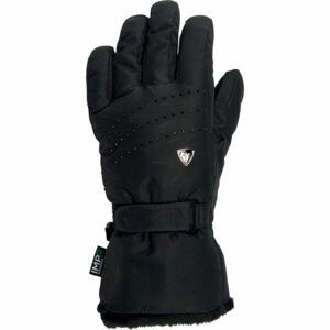 Rossignol W FAMOUS IMPR G Dámske lyžiarske rukavice, čierna, veľkosť L