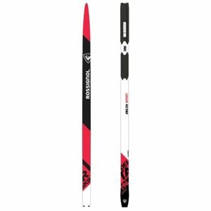 Rossignol DELTA SPORT R-SKIN-XC Klasické bežecké lyže so stúpacími pásmi, čierna, veľkosť 189