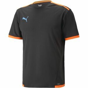 Puma TEAM LIGA JERSEY Pánske futbalové tričko, čierna, veľkosť XXL