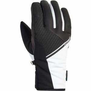 Ziener KASADINA AS® LADY Dámske lyžiarske rukavice, čierna, veľkosť 8