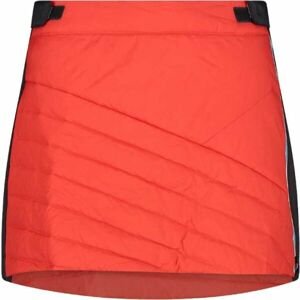 CMP WOMAN SKIRT Dámska zateplená sukňa, oranžová, veľkosť 42