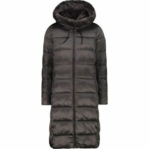 CMP WOMAN COAT FIX HOOD Dámska páperová bunda, sivá, veľkosť 38