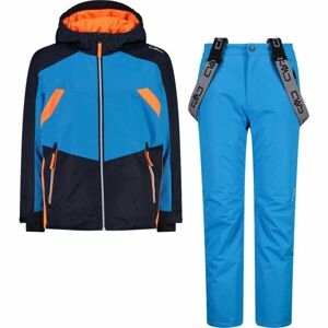 CMP KID SET JACKET AND PANT Chlapčenský lyžiarsky komplet, čierna, veľkosť 116