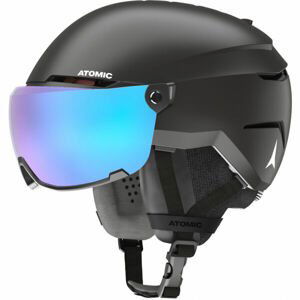 Atomic SAVOR VISOR STEREO Unisex lyžiarska prilba, čierna, veľkosť