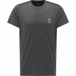 HAGLÖFS L.I.M TECH Pánske tričko, tmavo sivá, veľkosť XXL