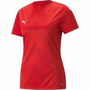 Puma TEAMGLORY JERSEY Pánske futbalové tričko, červená, veľkosť S