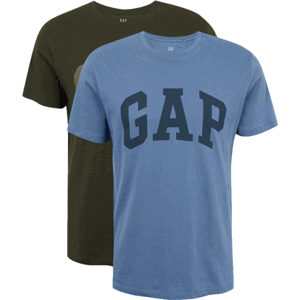 GAP V-INTX 2PK ARCH LOGO Pánske tričko, khaki, veľkosť XXL