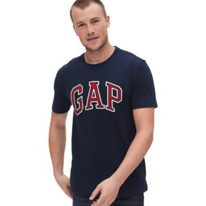 GAP BAS ARCH T Pánske tričko, tmavo modrá, veľkosť XL