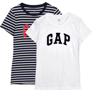 GAP V-GAP FRANCHISE CLSC TEE PACK Dámske tričko, biela, veľkosť L