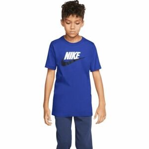 Nike NSW TEE FUTURA ICON TD B Chlapčenské tričko, modrá, veľkosť L