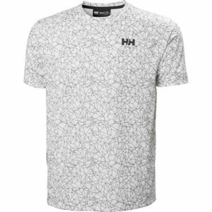 Helly Hansen FAST T-SHIRT Pánske tričko, biela, veľkosť XXL