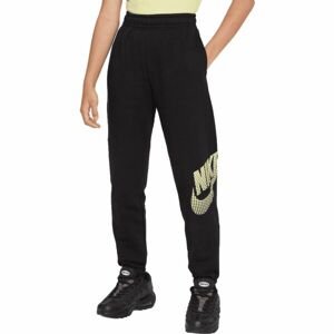 Nike NSW FLC OS PANT DNC Dievčenské tepláky, čierna, veľkosť S