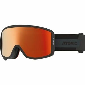 Atomic COUNT JR CYLINDRICAL Juniorské lyžiarske okuliare, čierna, veľkosť os