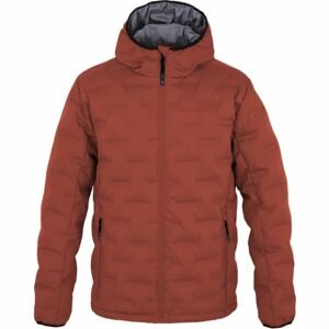 Hannah ZAZU Pánska zimná páperová bunda, červená, veľkosť L