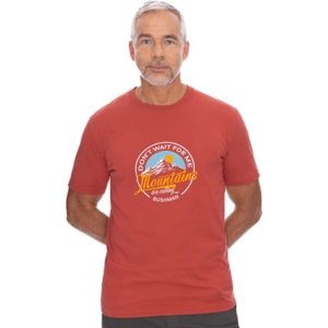 BUSHMAN Pánske tričko Pánske tričko, červená, veľkosť L