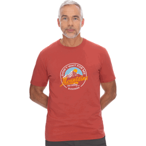 BUSHMAN Pánske tričko Pánske tričko, červená, veľkosť M