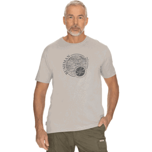 BUSHMAN Pánske tričko Pánske tričko, sivá, veľkosť XXXL