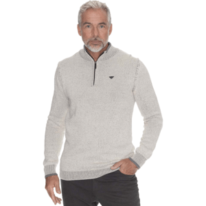 BUSHMAN SIMONSON Pánsky sveter, sivá, veľkosť L