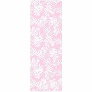 YOGGYS LARGE TOWEL PINK TROPICAL Uterák na jogu, ružová, veľkosť os