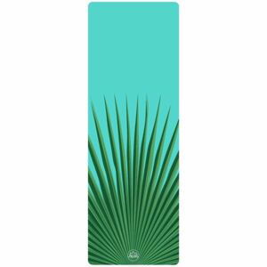 YOGGYS DESIGN YOGA MAT 3.5 MM Podložka na jogu dizajnová, zelená, veľkosť os