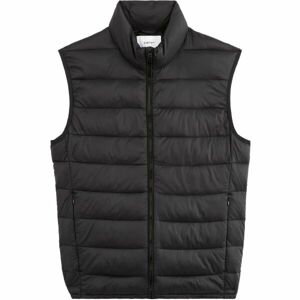CELIO BULOCK Pánska prešívaná vesta, čierna, veľkosť XXL