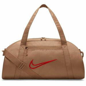 Nike GYM CLUB Dámska športová taška, hnedá, veľkosť os