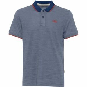 BLEND Pánske tričko Polo Pánske tričko Polo, modrá, veľkosť XL