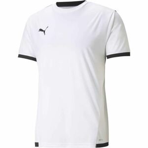 Puma TEAM LIGA JERSEY Pánske futbalové tričko, biela, veľkosť 2XL