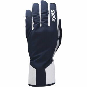 Swix MARKA Pánske rukavice na bežky, tmavo modrá, veľkosť L