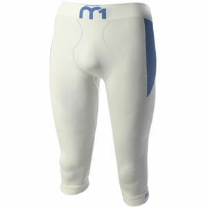 Mico 3/4 TIGHT PANTS M1 SKINTECH Pánske 3/4 termo nohavice, biela, veľkosť 2