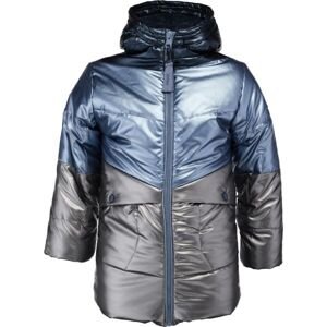 NAX FEREGO Dievčenský zimný kabát, svetlo zelená, veľkosť 116-122