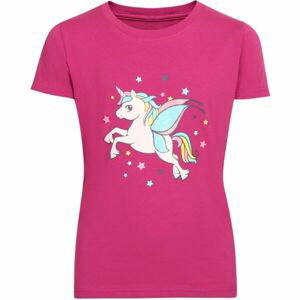 NAX GORETO Dievčenské tričko, ružová, veľkosť 140-146