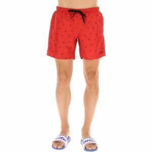 Lotto SHORT BEACH CLUB Pánske kúpacie šortky, červená, veľkosť M