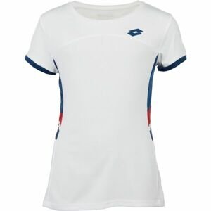 Lotto SQUADRA G III  TEE Dievčenské športové tričko, biela, veľkosť XL