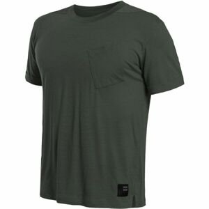 Sensor MERINO AIR Pánske tričko, khaki, veľkosť XL