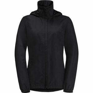 Jack Wolfskin STORMY POINT 2L JKT W Dámska outdoorová bunda, čierna, veľkosť XL