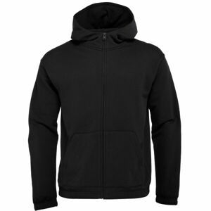 Calvin Klein ESSENTIALS PW FZ HOODIE Pánska mikina, čierna, veľkosť S