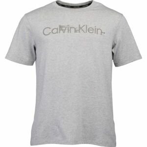 Calvin Klein ESSENTIALS PW S/S Pánske tričko, sivá, veľkosť S