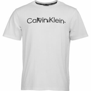 Calvin Klein ESSENTIALS PW S/S Pánske tričko, biela, veľkosť XXL
