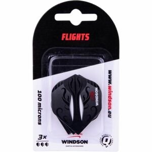 Windson FLARE Set troch letiek k šípkam, čierna, veľkosť os