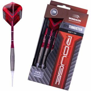 Windson ROUGE 16 G TUNGSTEN SET Wolframový set šípok s mäkkými hrotmi, červená, veľkosť os