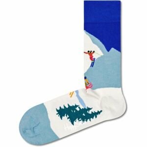 HAPPY SOCKS DOWNHILL SKIING Klasické ponožky, modrá, veľkosť 36-40