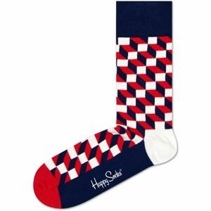 HAPPY SOCKS Klasické ponožky Klasické ponožky, červená, veľkosť 36-40
