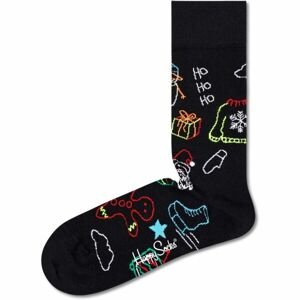 HAPPY SOCKS HO HO HO Klasické ponožky, čierna, veľkosť 36-40