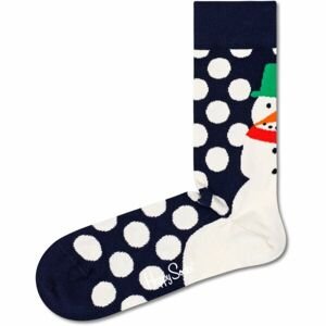 HAPPY SOCKS JUMBO SNOWMAN Klasické ponožky, tmavo modrá, veľkosť 36-40