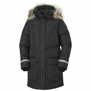 Helly Hansen W BOUVET DOWN PARKA Dámsky kabát, čierna, veľkosť M