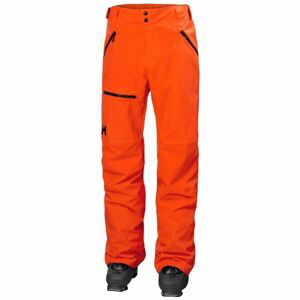 Helly Hansen SOGN CARGO PANT Pánske lyžiarske nohavice, oranžová, veľkosť XL