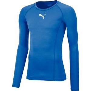 Puma LIGA BASELAYER TEE LS Pánske funkčné tričko, modrá, veľkosť XXL